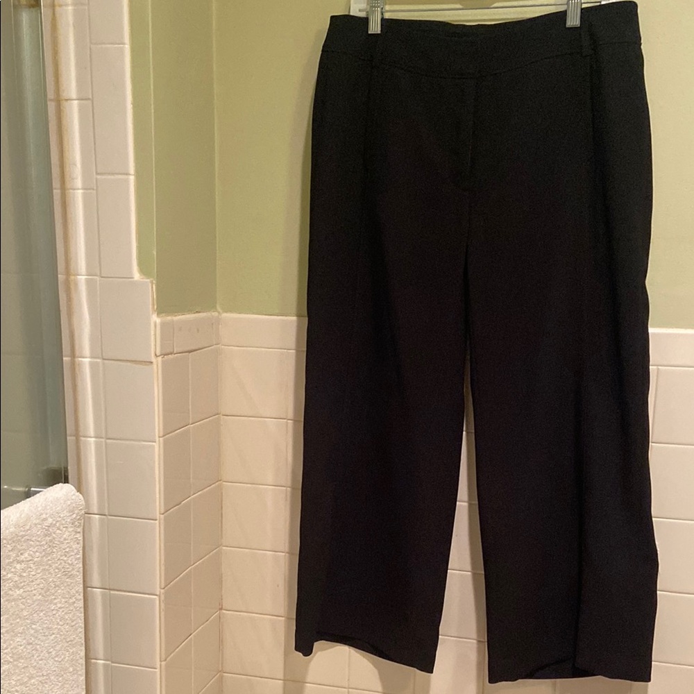 🩷Allura Elegant Black Women's wide leg Pants Size 12